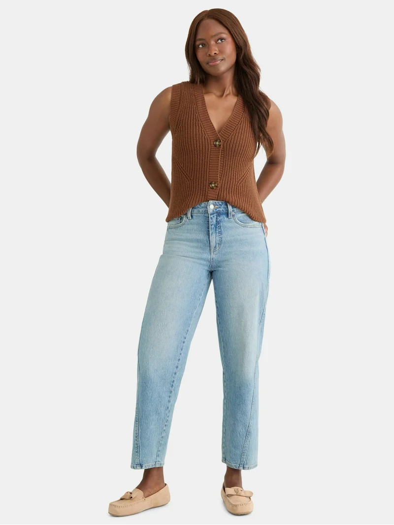 Time and Tru Women's Sweater Vest, Sizes XS-XXXL | Walmart (US)