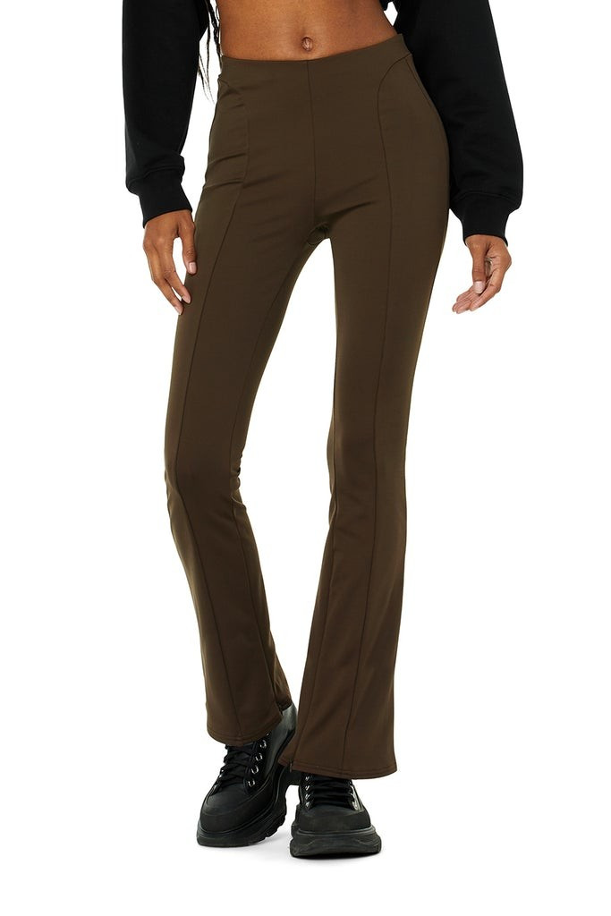 High-Waist Zip It Flare Legging | Alo Yoga (US)