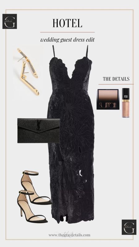 Love this velvet option for black wedding guest outfit !

#LTKover40 #LTKwedding #LTKstyletip