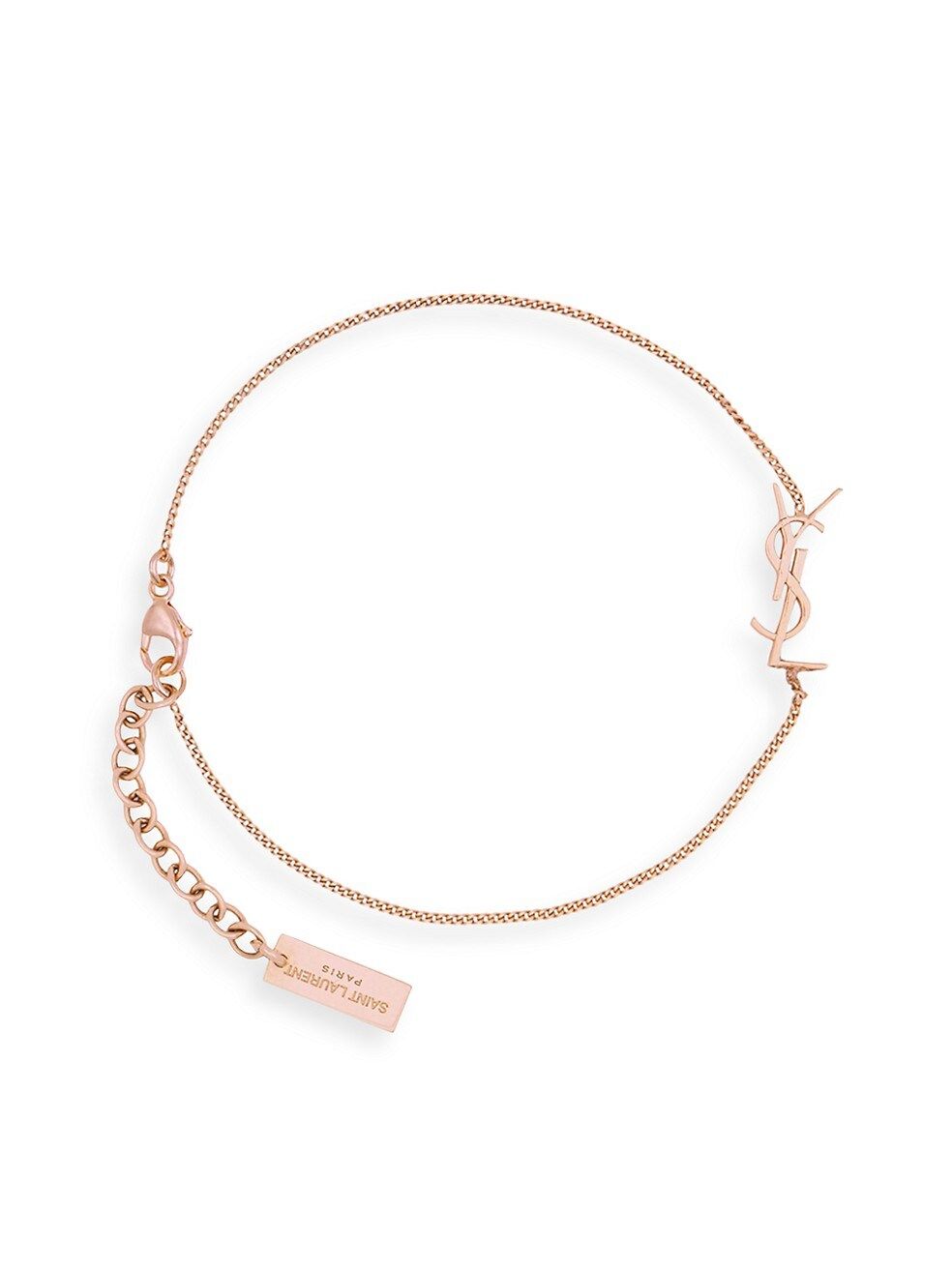 Saint Laurent Opyum Charm Bracelet In Rose Gold Brass | Saks Fifth Avenue