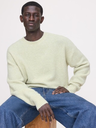 Italian Alpaca-Wool Blend Sweater | Banana Republic (US)