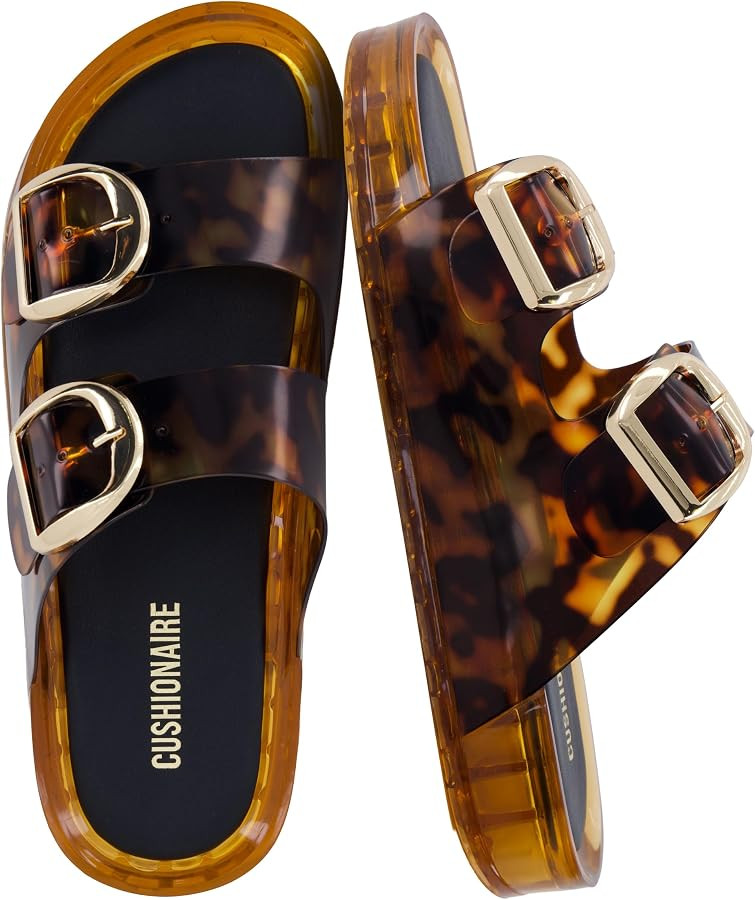 CUSHIONAIRE Gummie Slip On Jelly Sandals for Women | Amazon (US)