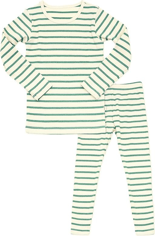AVAUMA Baby Boys Girls Pajama Set 6M-7T Kids Cute Toddler Snug fit Pjs Cotton Sleepwear | Amazon (US)