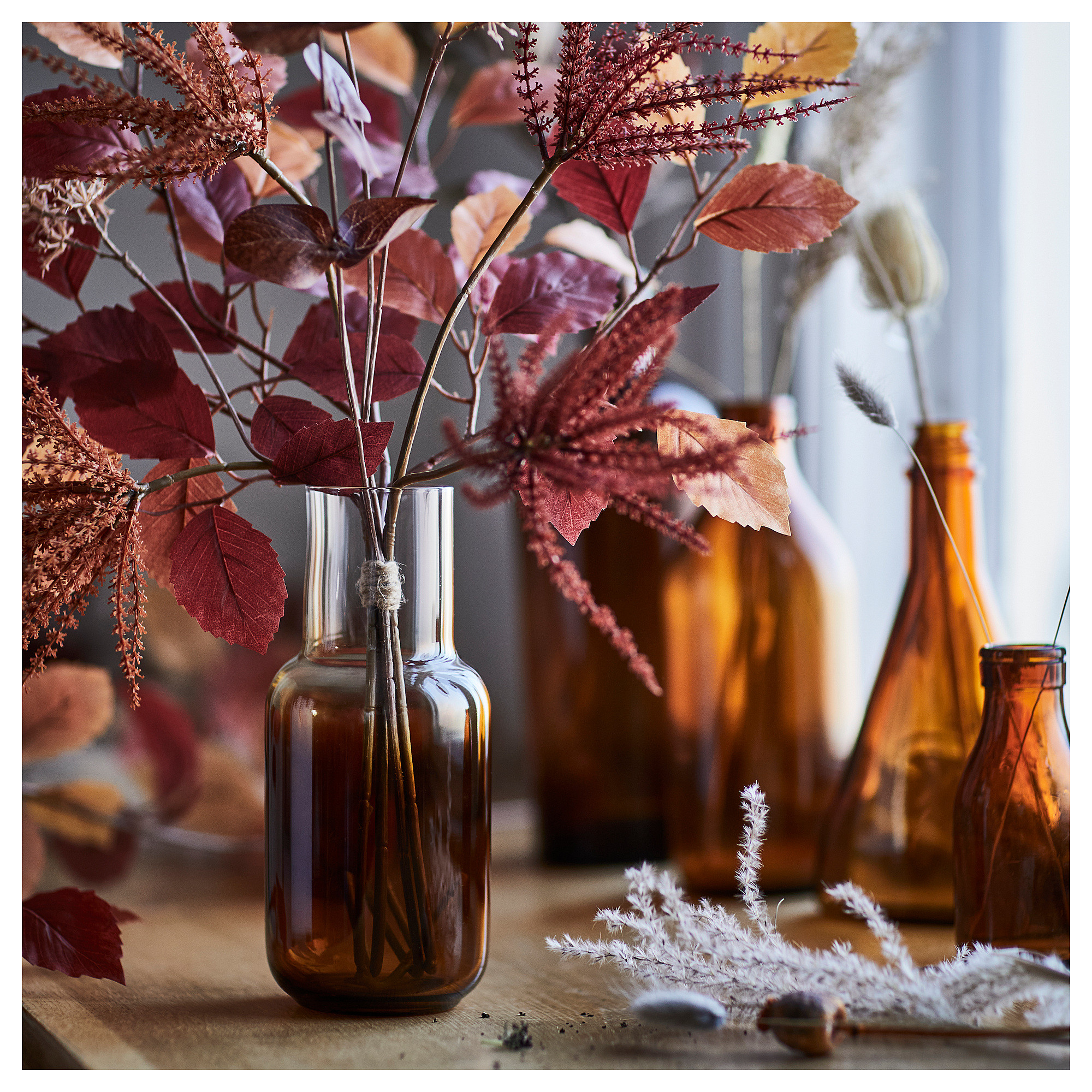 HÖSTAGILLE Vase, braun, 21 cm - IKEA Deutschland | IKEA (DE)