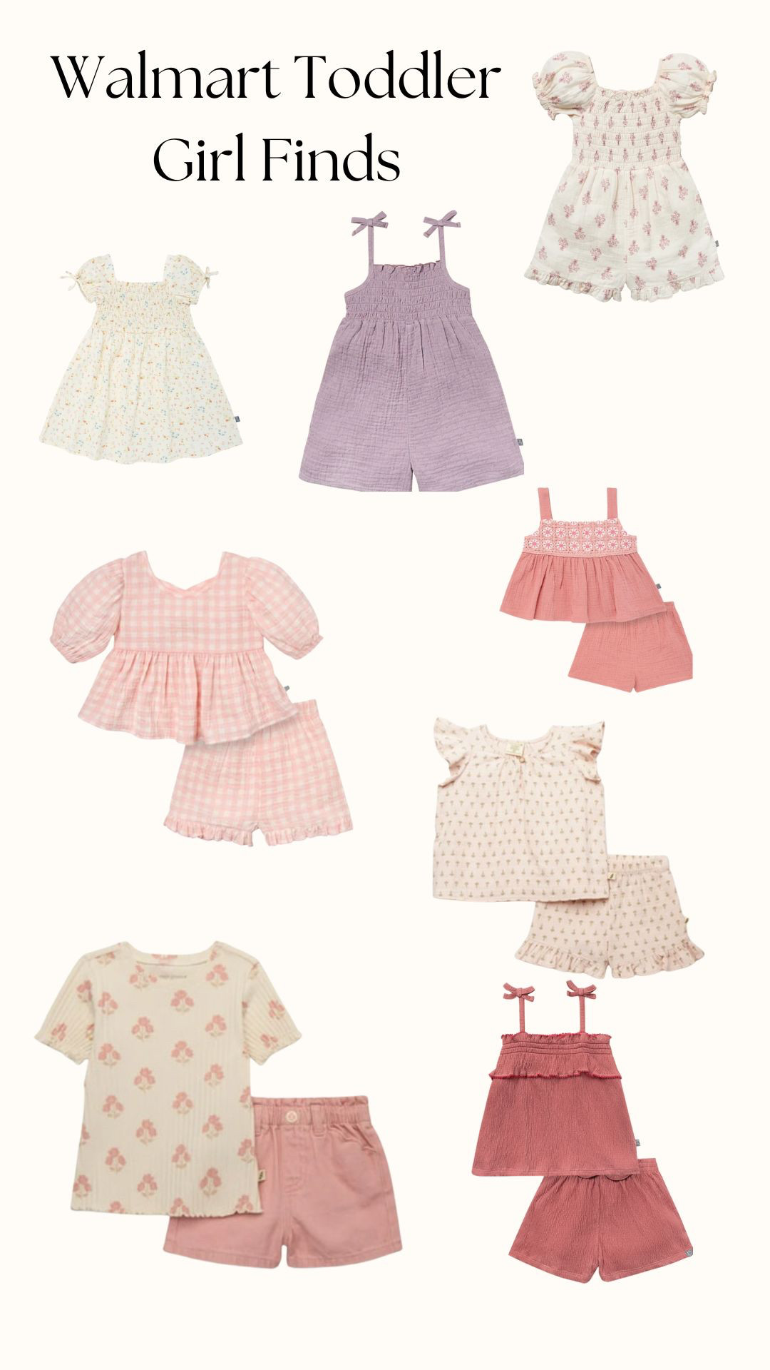 Walmart toddler girl finds that are the perfect addition to their spring wardrobe!  

 #LTKSpringSale #LTKKids #LTKFamily