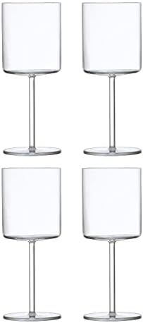 Amazon.com | Zwiesel Glas Tritan Modo Collection White Wine Glass, 13.5-Ounce, Set of 4: Mixed Dr... | Amazon (US)