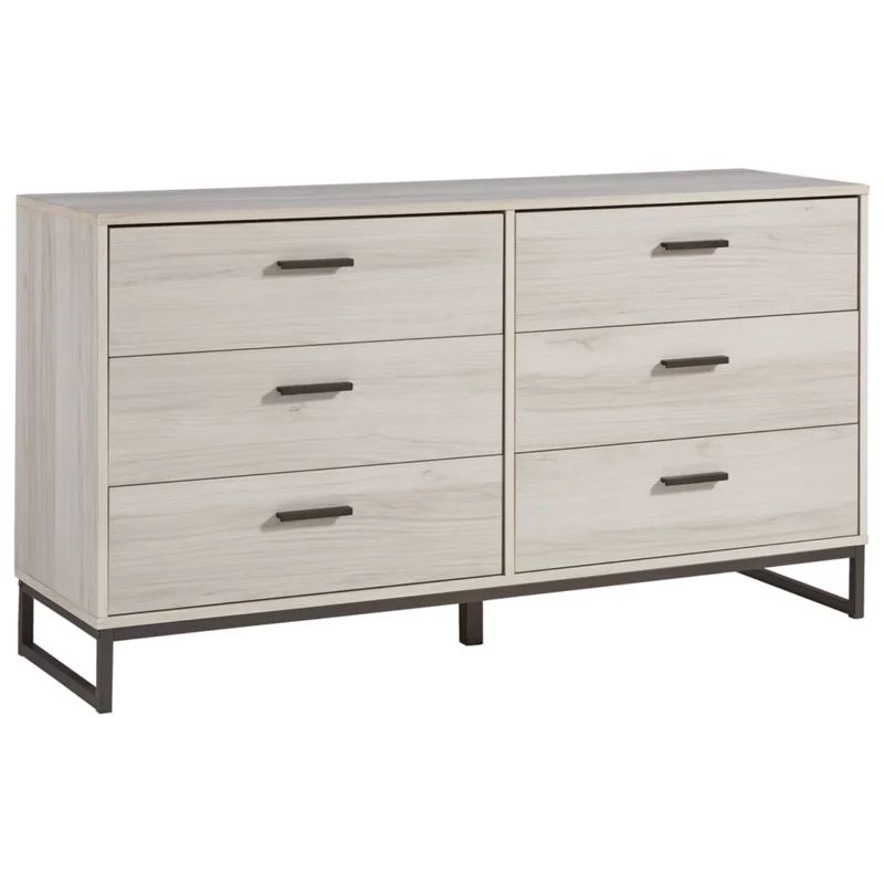 Manuel 6 Drawer 52.72'' W Double Dresser | Wayfair North America