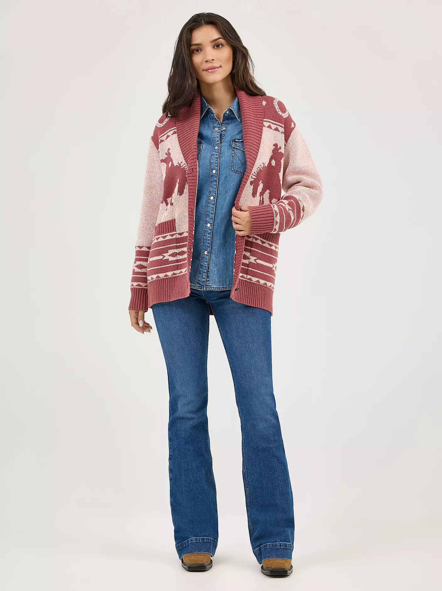 Women's Wrangler Retro® Western Cardigan | Wrangler