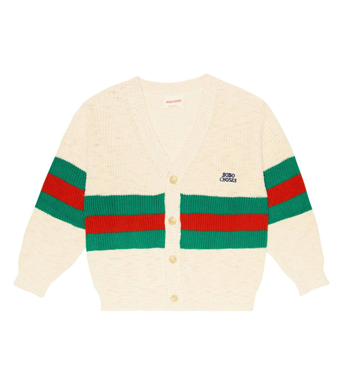 Striped cotton cardigan | Mytheresa (US/CA)