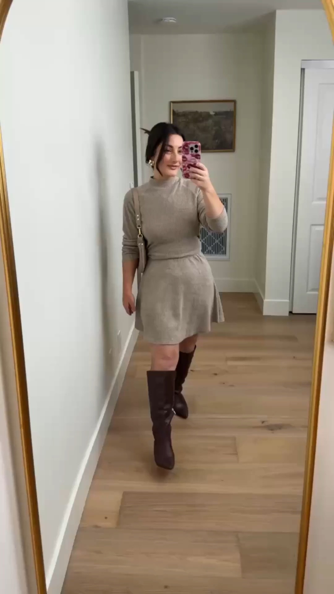 Matching sweater and skirt size size small (5'0" 140lbs) petite friendly

#LTKootd #LTKSeasonal #LTKPetite