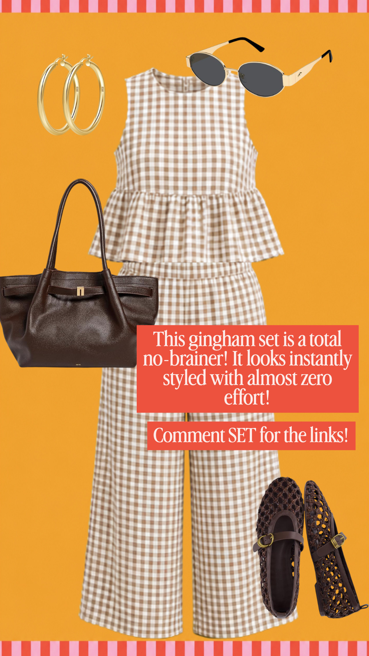 This gingham set is a total no brainer! It looks instantly styled with almost zero effort!

#LTKmomlife #LTKgrwm #LTKootd