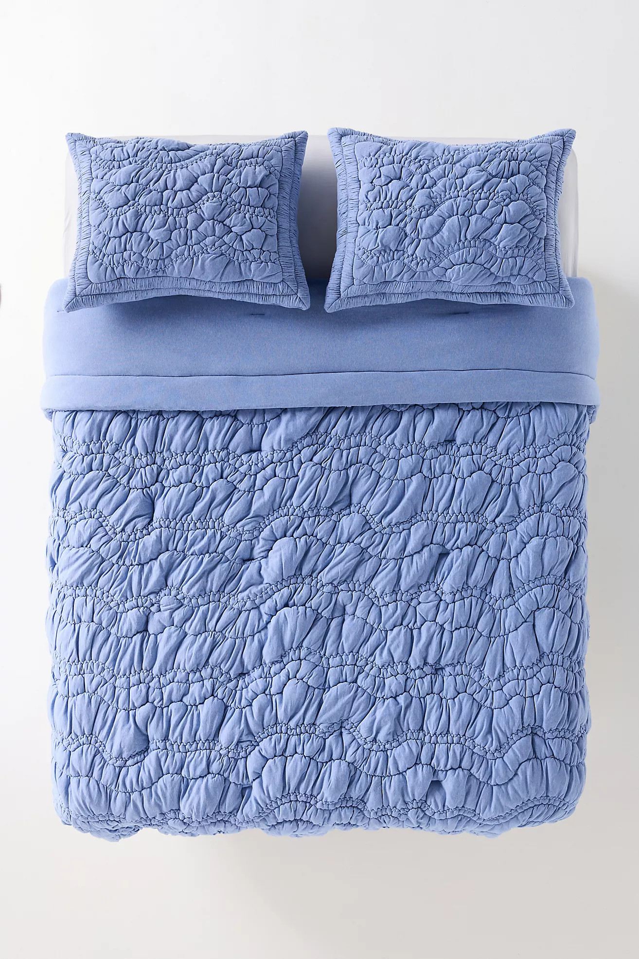 Brooke 100% Cotton Jersey Quilt | Anthropologie (US)