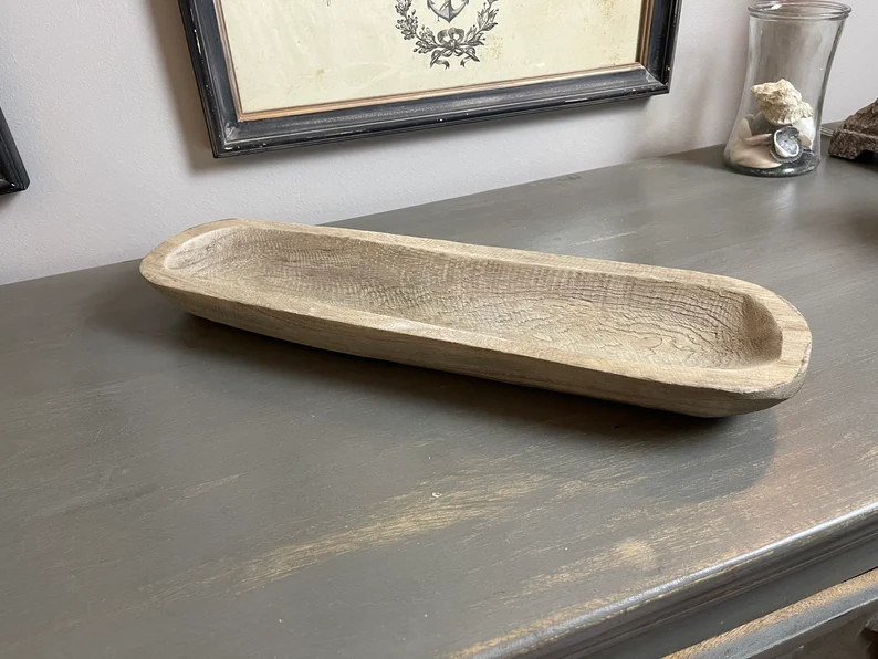 19.5' Wooden Dough Bowl | Etsy | Etsy (US)