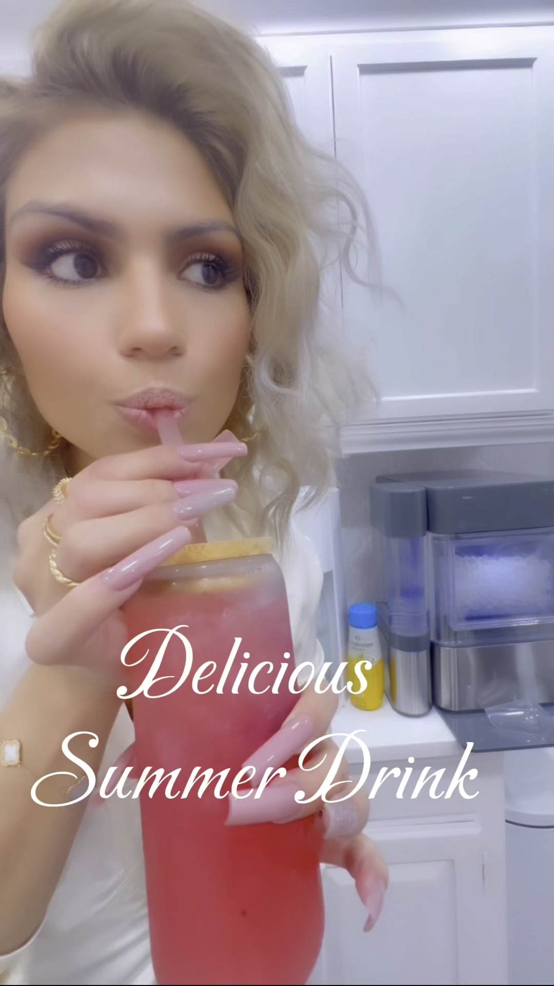 Dragan Fruit and Lemonade Delicious Summer Drink.

#LTKVideo #LTKHome