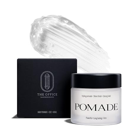 Hair Pomade for Men - Strong Hold Shine Finish Styling Pomade - Long Lasting Control, Classic Sli... | Amazon (US)