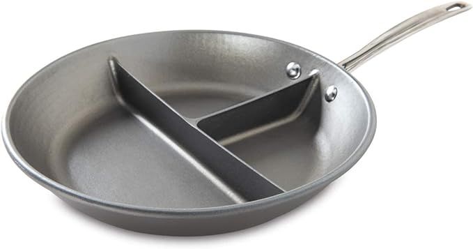 Nordic Ware - 14621 Nordic Ware Divided Sauce Pan, 3-in-1, Silver | Amazon (US)
