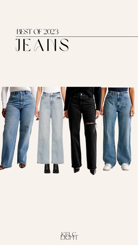 BEST OF 2023 | JEANS🤍 #favoritejeans #denim #jeans 

#LTKmidsize #LTKsalealert #LTKstyletip