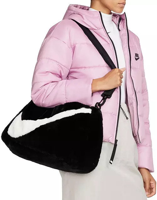 Nike Women's Sportswear Faux Fur Tote (10L) | Dick's Sporting Goods