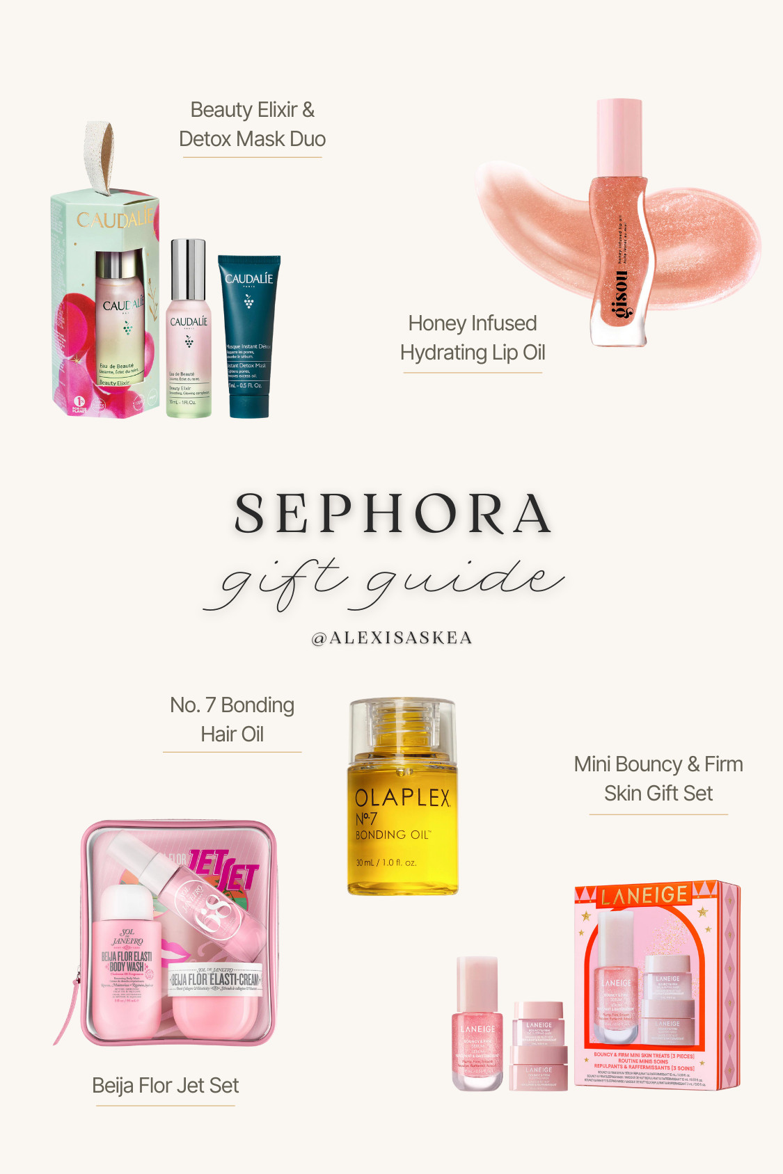 Gift guide at Sephora 🖤 Stock up on the essentials this season! These best sellers and gift sets are the perfect addition to a stocking for her! 

 #LTKGiftGuide #LTKHoliday #LTKselfcare