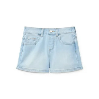 Wonder Nation Toddler Girl Denim Short, Sizes 12 Months - 5T | Walmart (US)