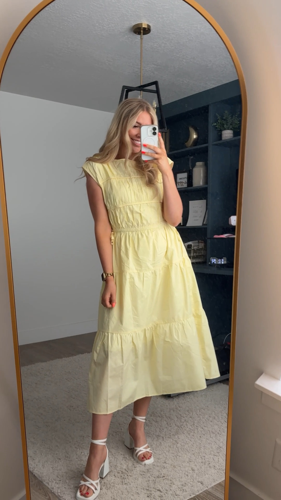 loooving this dress! more colors! 
Wearing usual size M

| church outfit | yellow dress | amazon dress 

#LTKSeasonal #LTKWorkwear #LTKFindsUnder100