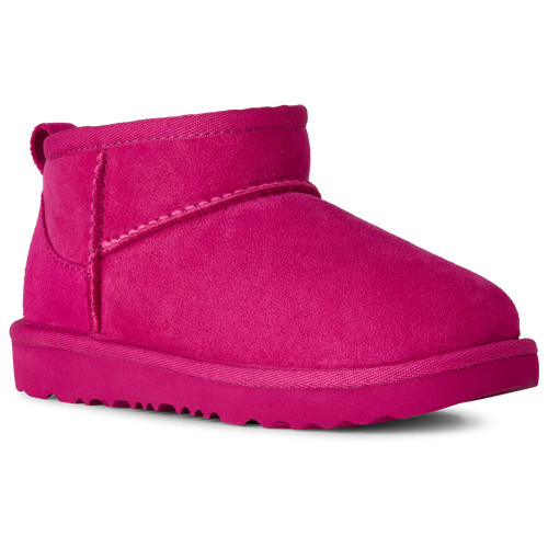 Girls Preschool UGG UGG Classic Ultra Mini - Girls' Preschool Shoe Pink/Pink Size 13.0 | Kids Foot Locker (US)