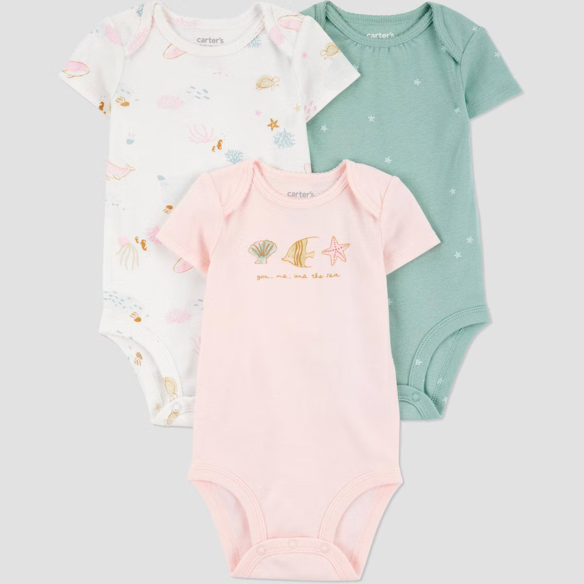 Carter's Just One You® Baby Girls' 3pk Bodysuit | Target