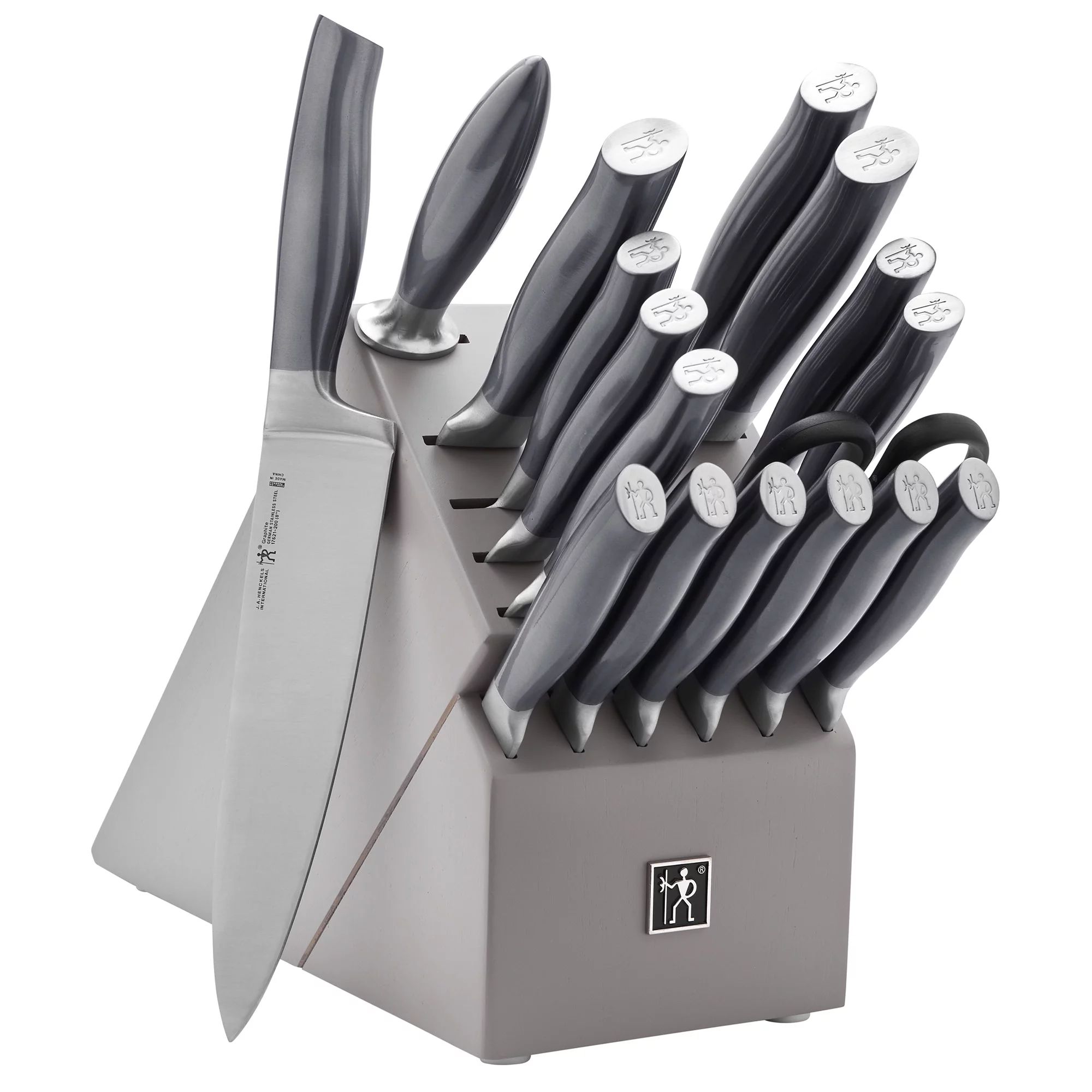 Henckels Graphite 18-pc Knife Block set | Walmart (US)