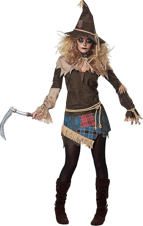 Creepy Scarecrow Womens Costume | Amazon (US)