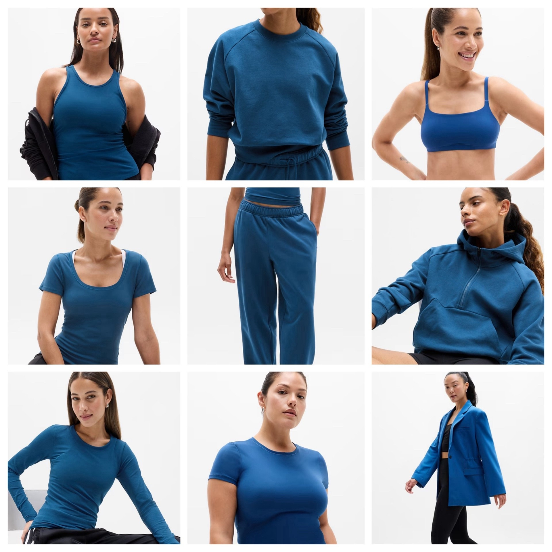 Athleta’s new color Maritime is a muted shade of Royal Blue, perfect for Dark Autumns and Summers!  The easy fleece pieces are incredibly soft!

#LTKActive #LTKOver40 #LTKStyleTip