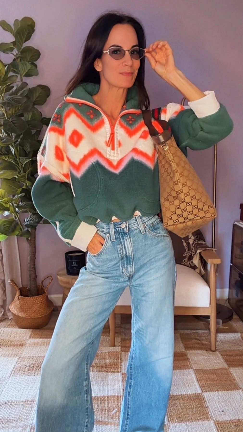 The fleece that keeps on fleecing paired with the absolute best denim 🫶🏼

Wearing XS and size 24

#nicolecoleestyle #fpmovement #OOTD
#ElevatedBasics #ModernUniform



#LTKOver40 #LTKSeasonal