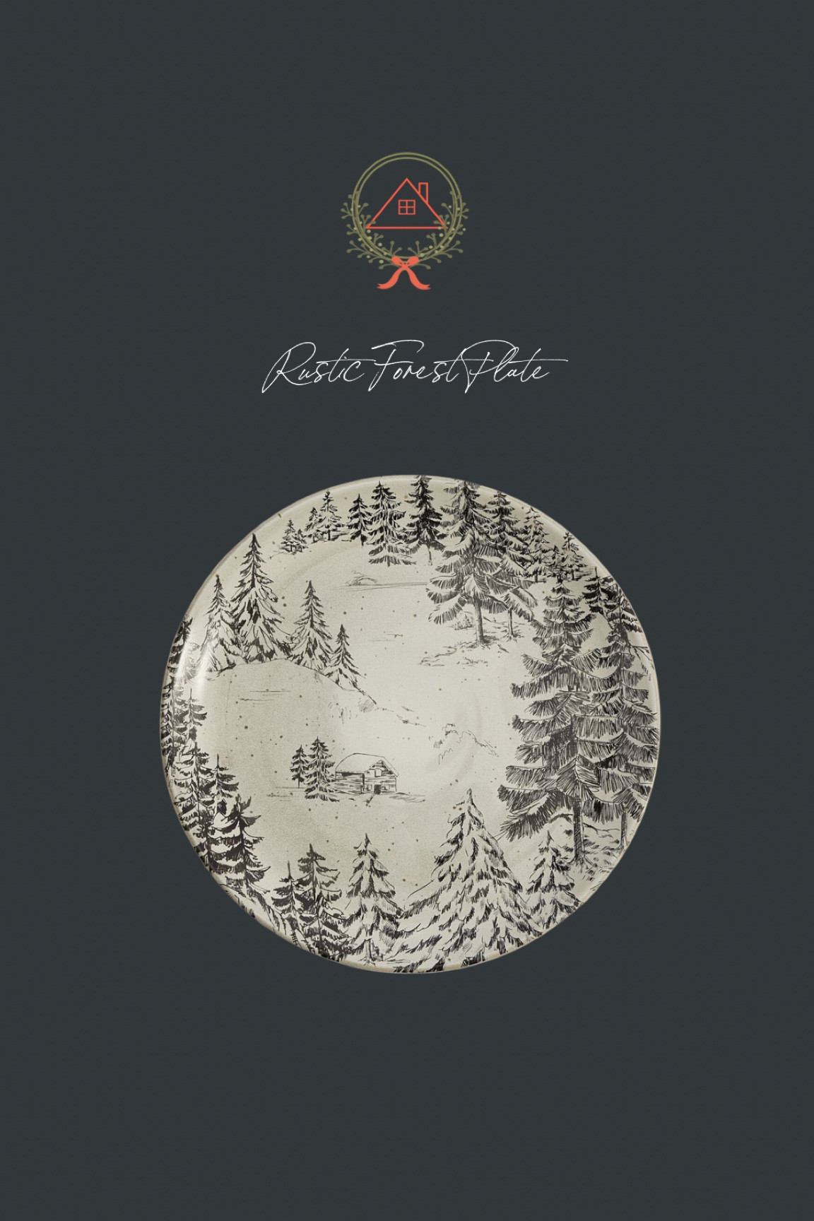 Rustic holiday dinner plate. Holiday table setting. Holiday cabin.

#LTKSeasonal #LTKHoliday #LTKhome