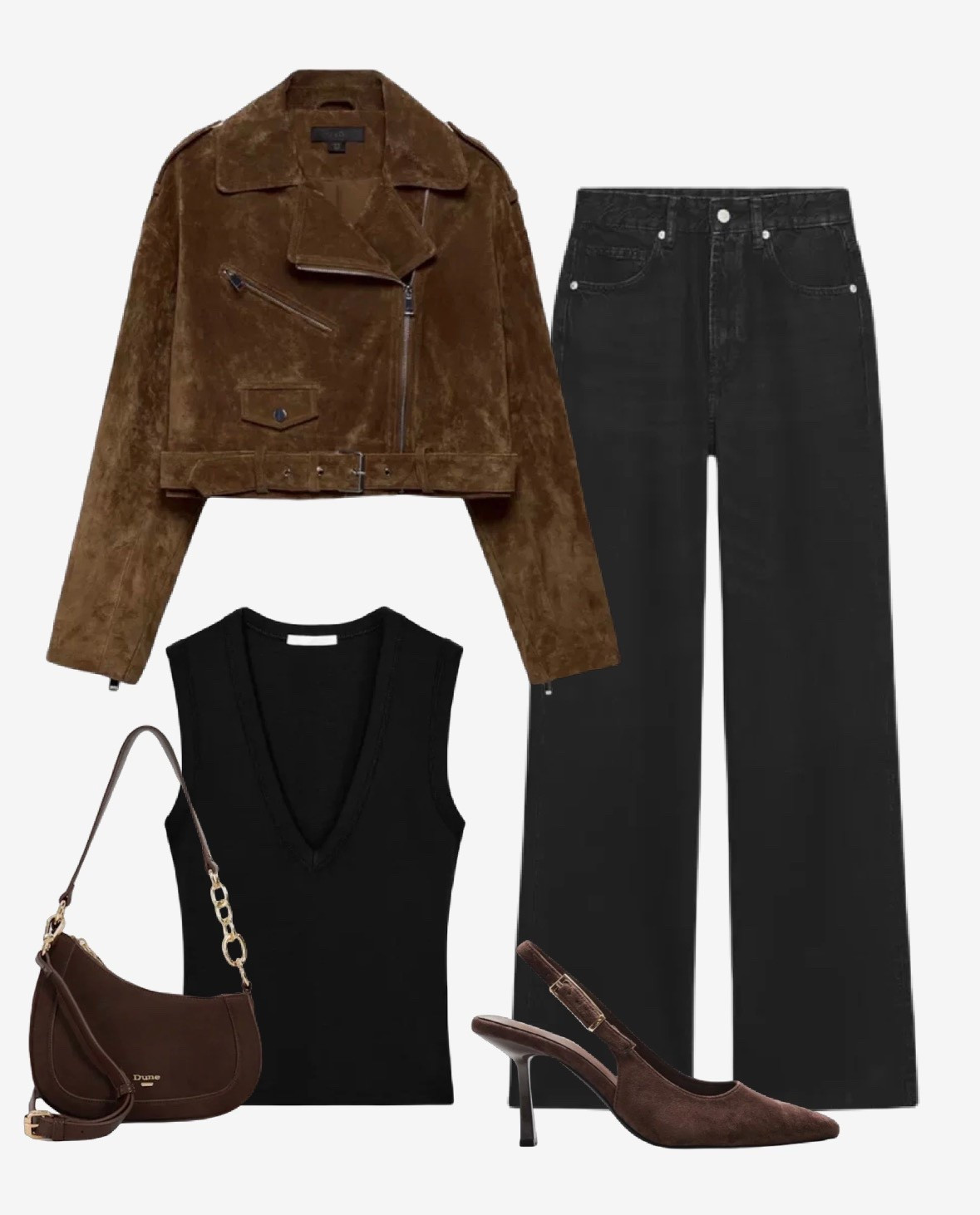 @Zara Suede jacket, jeans and a basic tee - perfect for the day or even an evening with heels! 

Top: 4174/301/800
Jacket: 3046/090/705
Jeans: 5575/229/800

#LTKdatenight #LTKspring #LTKstyletip