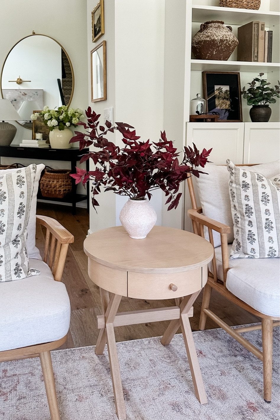 My accent table + fall arrangement are included in the Studio McGee Target Circle 20% off sale! 

#targethome 

#LTKFallSale #LTKHome #LTKSaleAlert