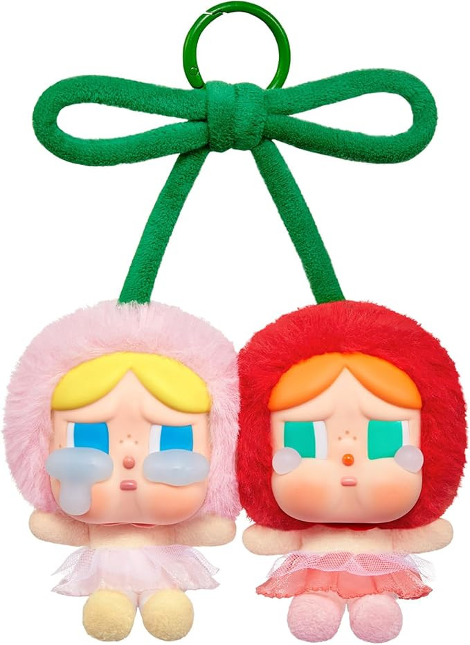 POP MART Crybaby Crying for Love Series-Vinyl Plush Hanging Card (Love You Cherry Much), Toys for... | Amazon (US)