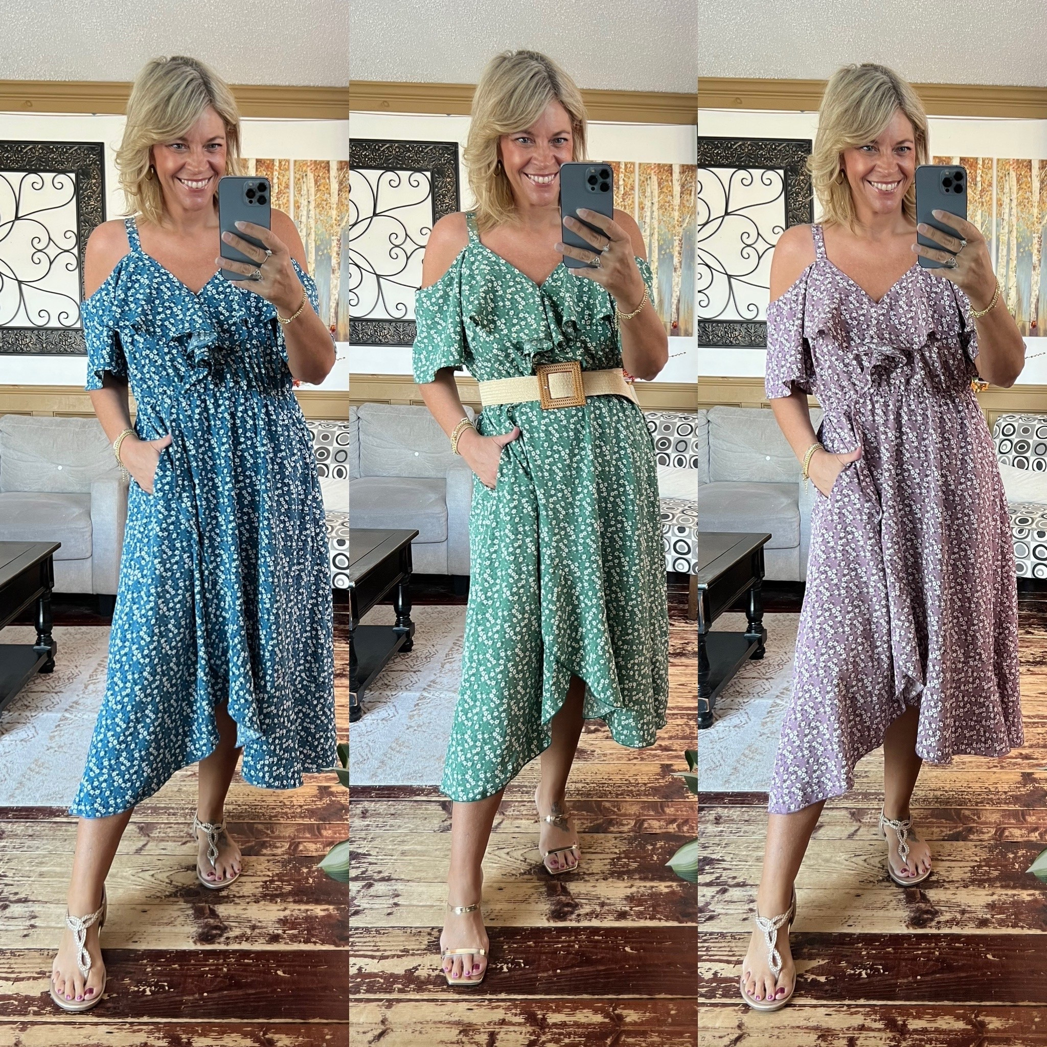 Size 12 in the dress perfect for spring & summer. 

#LTKOver40 #LTKMidsize #LTKWedding