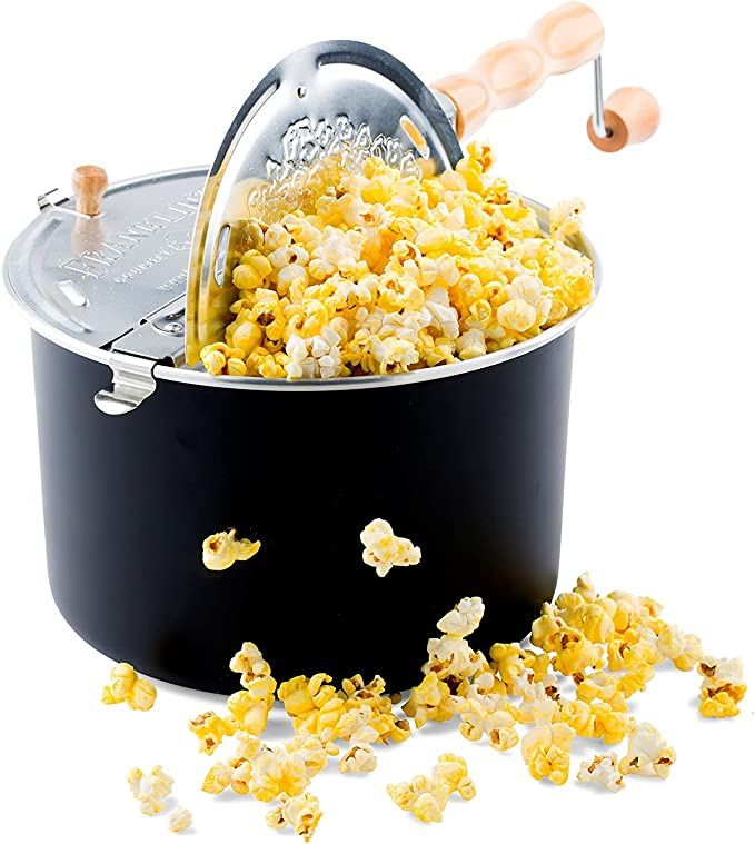 Franklin's Original Whirley Pop Stovetop Popcorn Machine Popper. Delicious & Healthy Movie Theate... | Amazon (US)