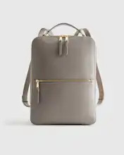 Italian Leather Laptop Backpack | Quince