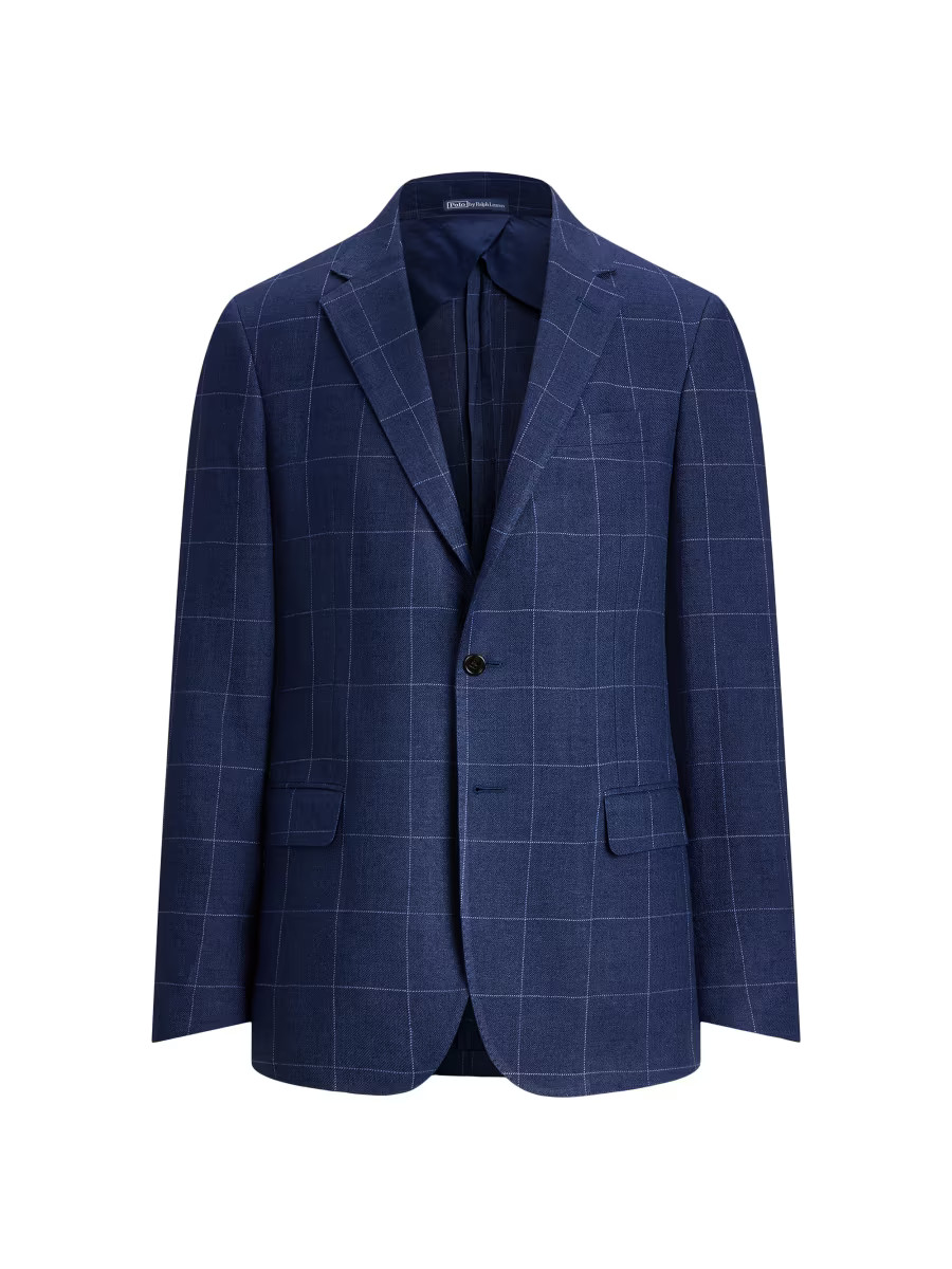 Tailored Windowpane Sport Coat | Saks Fifth Avenue