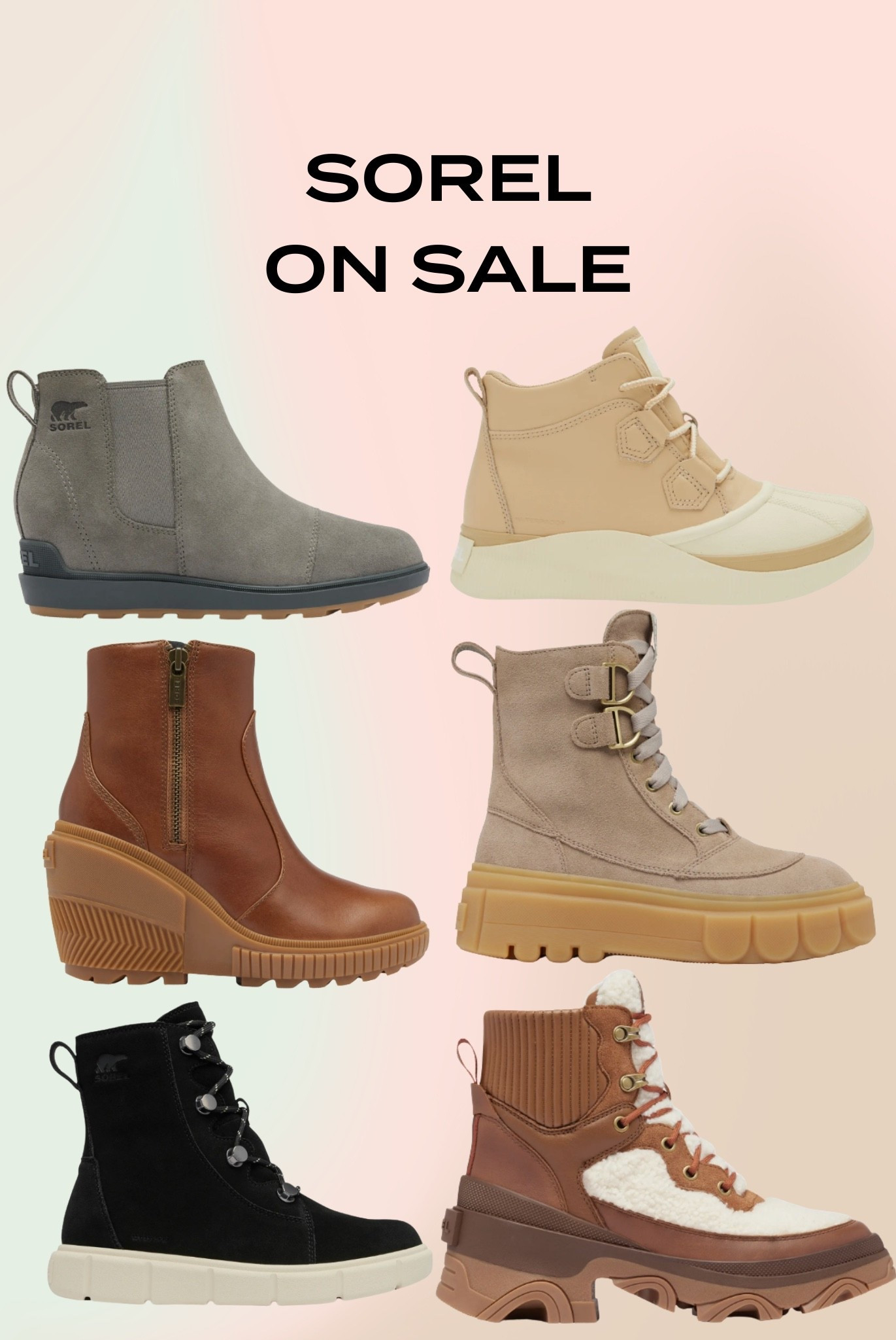 Sorel on sale!

#LTKSeasonal #LTKSaleAlert