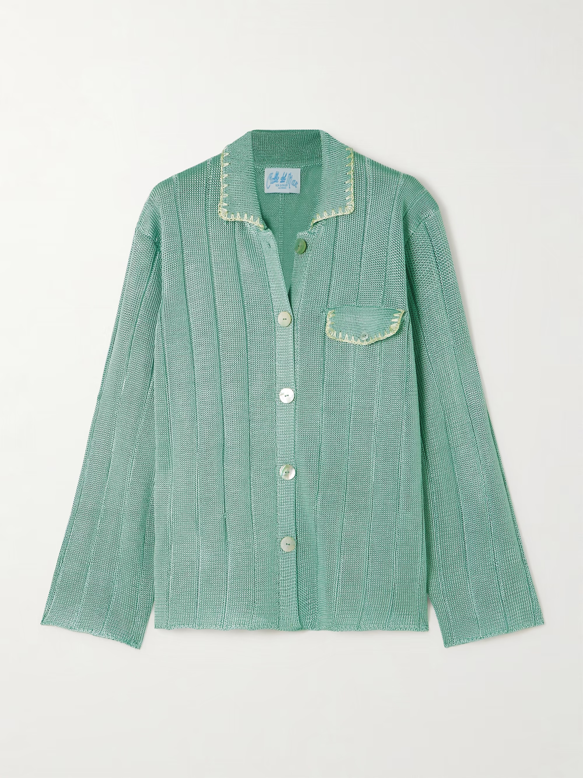 Ribbed-knit shirt | NET-A-PORTER (US)
