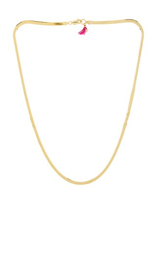 Silk Gold Necklace in Gold | Revolve Clothing (Global)