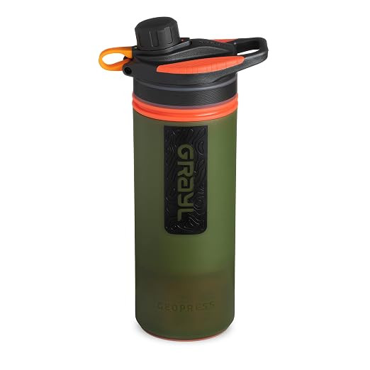 GRAYL GeoPress 24 oz Water Purifier Bottle - Filter for Hiking, Camping, Survival, Travel (Oasis ... | Amazon (US)