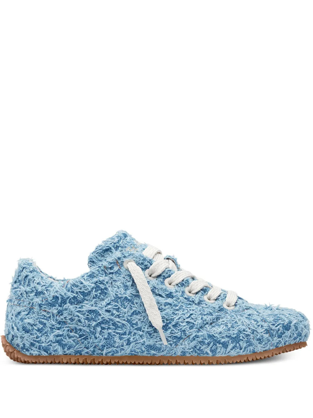 Axel Arigato Tact fuzzy-textured lace-up sneakers - Blue | Farfetch Global