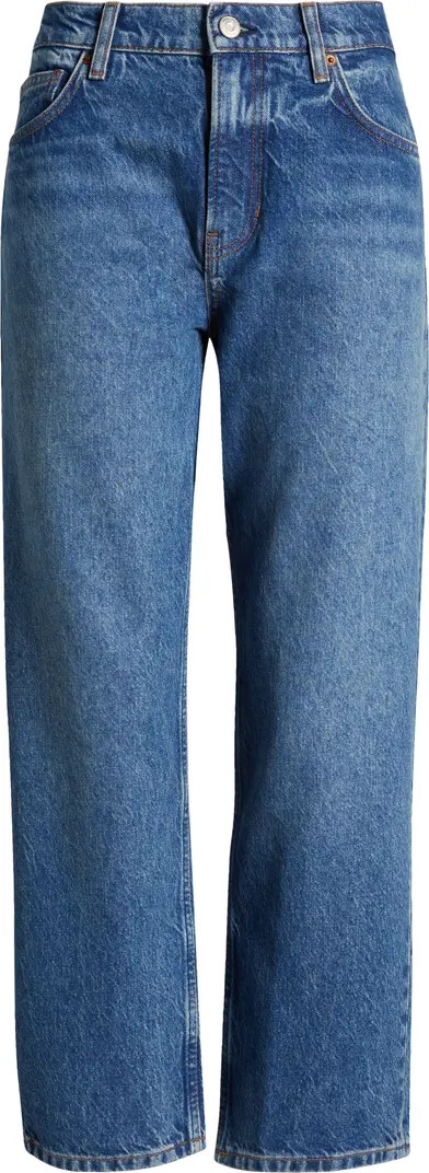 Reformation Arleth Mid Rise Straight Leg Jeans | Nordstrom | Nordstrom