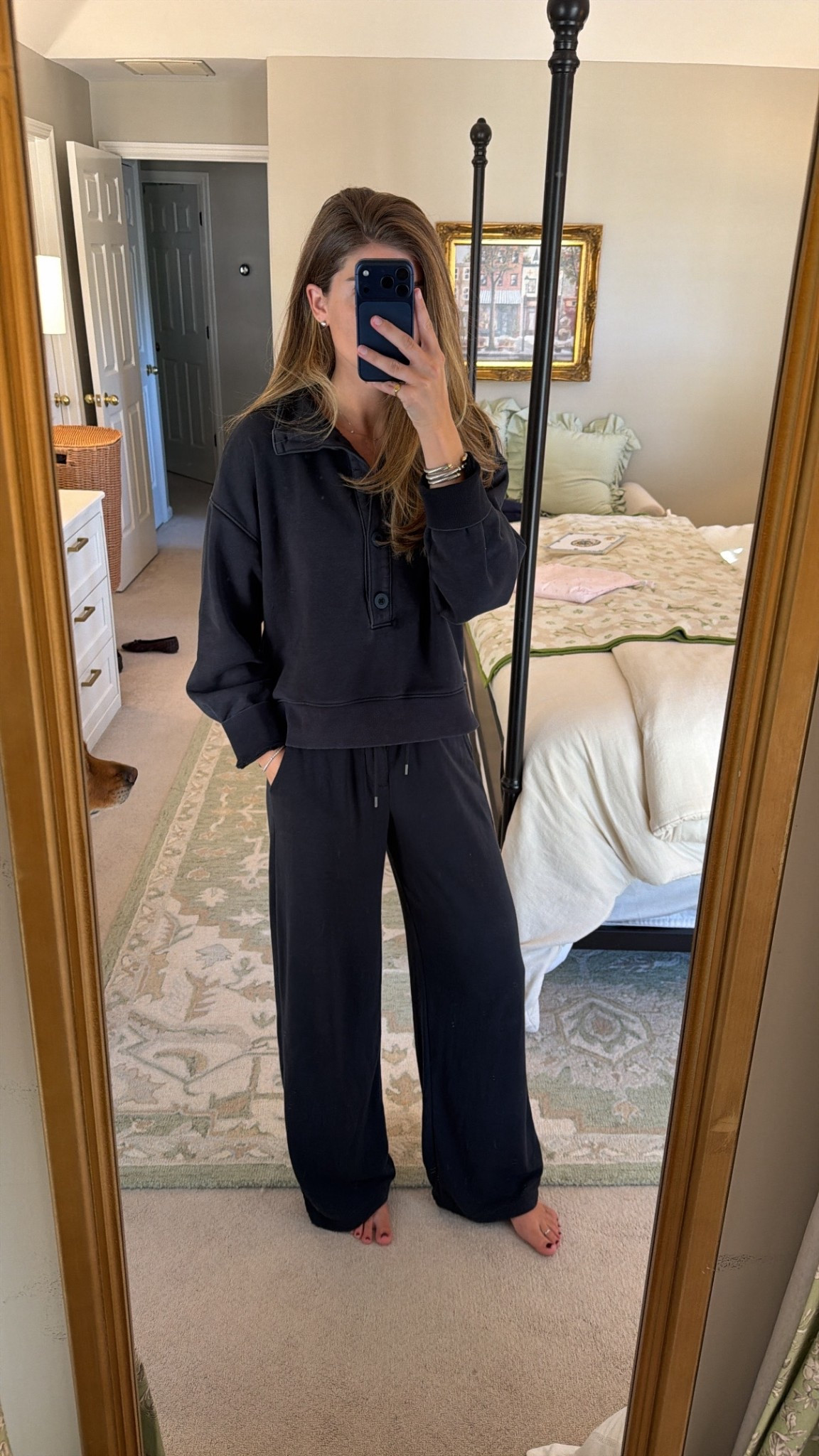 Omg yall I usually go for neutrals but I loveeeee this black set it’s so good! 

#LTKFindsUnder50