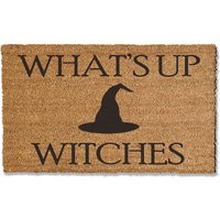 Halloween Doormat, What's Up Witches Funny Welcome Mat, Coir Large Home Decor | Etsy (US)