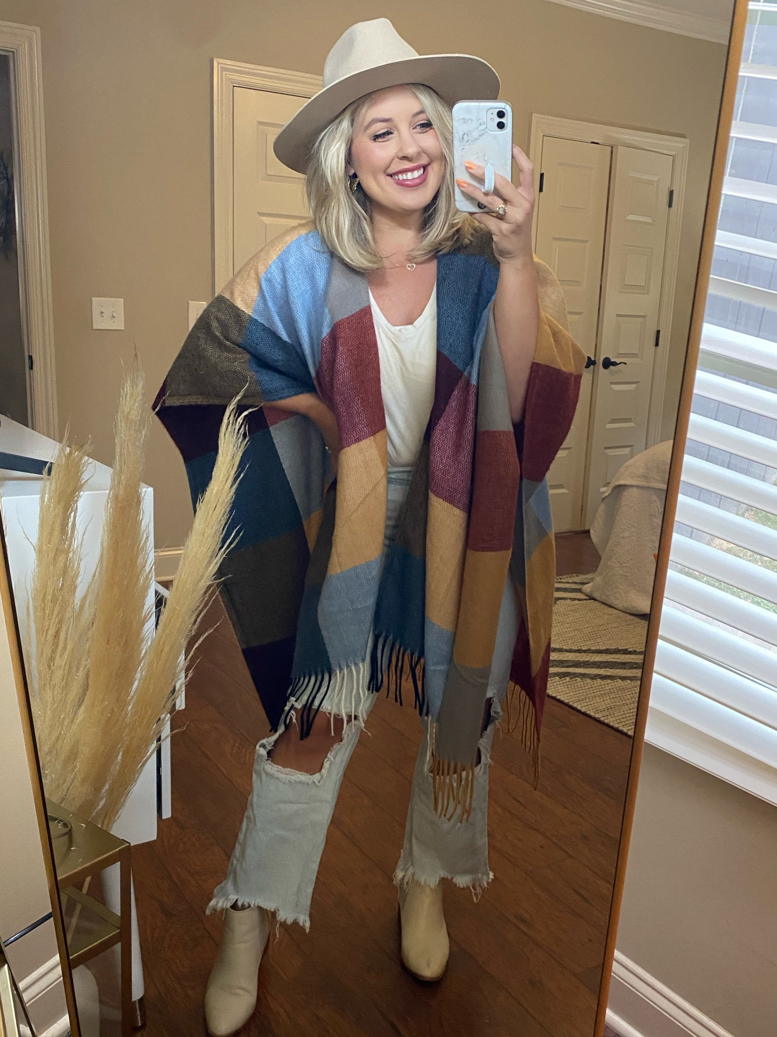 Amazon Plaid poncho 42% off! Free people jeans 40% off! Amazon cardigan. Amazon fall finds . Amazon fall outfit ideas. Amazon finds 

#LTKSeasonal #LTKunder50 #LTKsalealert