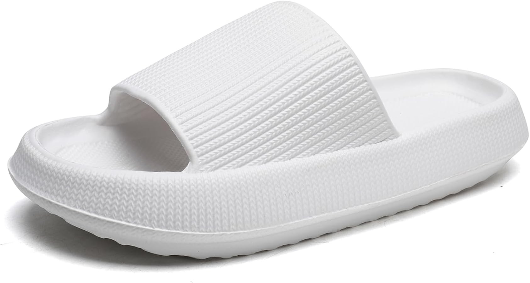 Cloud Slides for Women,Unisex Pillow Slippers Non-Slip Open Toe Quick Drying Shower Shoes Indoor ... | Amazon (US)