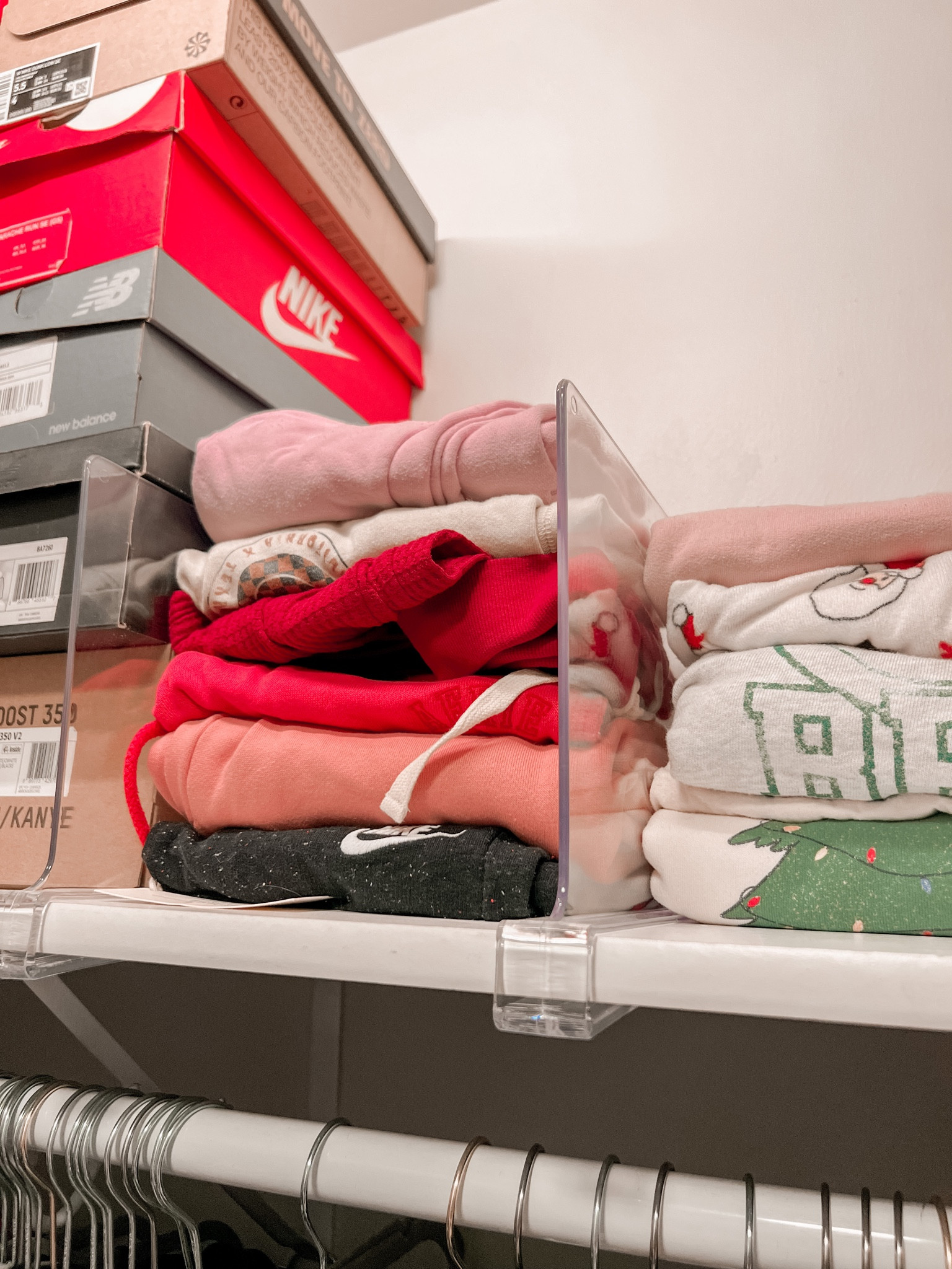 Closet dividers , closet space , closet storage , organization , Amazon finds , closet organizing, Home decor , apartment decor , small closet ideas 


#LTKFind #LTKunder50 #LTKhome